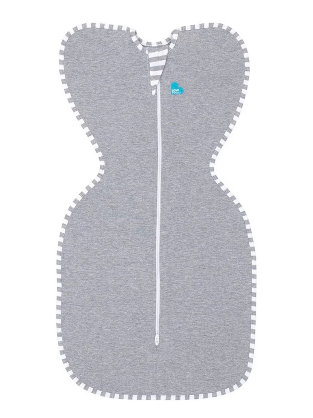 Swaddle up original Love to Dream Gray Kids sleep sack light gray 1 tog